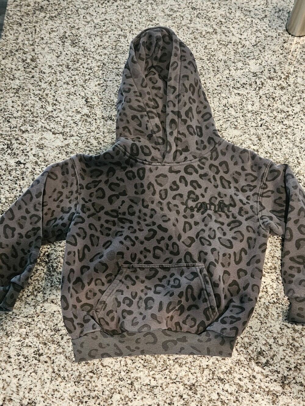 Comfrt Kids: Panther Minimalist Hoodie - Size XS